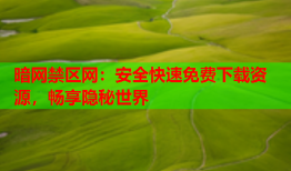 暗网禁区网：安全快速免费下载资源，畅享隐秘世界