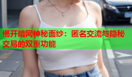 揭开暗网神秘面纱：匿名交流与隐秘交易的双重功能