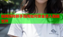 暗网探秘新手指南如何安全进入隐藏世界