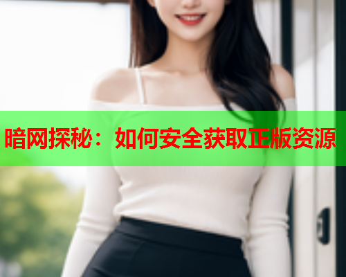 暗网探秘：如何安全获取正版资源