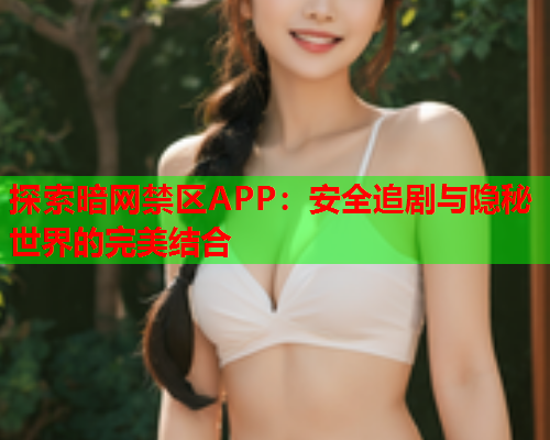 探索暗网禁区APP：安全追剧与隐秘世界的完美结合