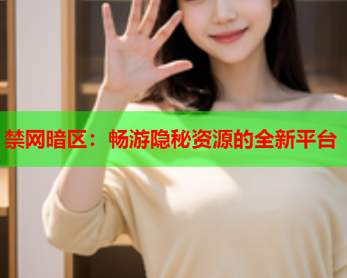 禁网暗区：畅游隐秘资源的全新平台